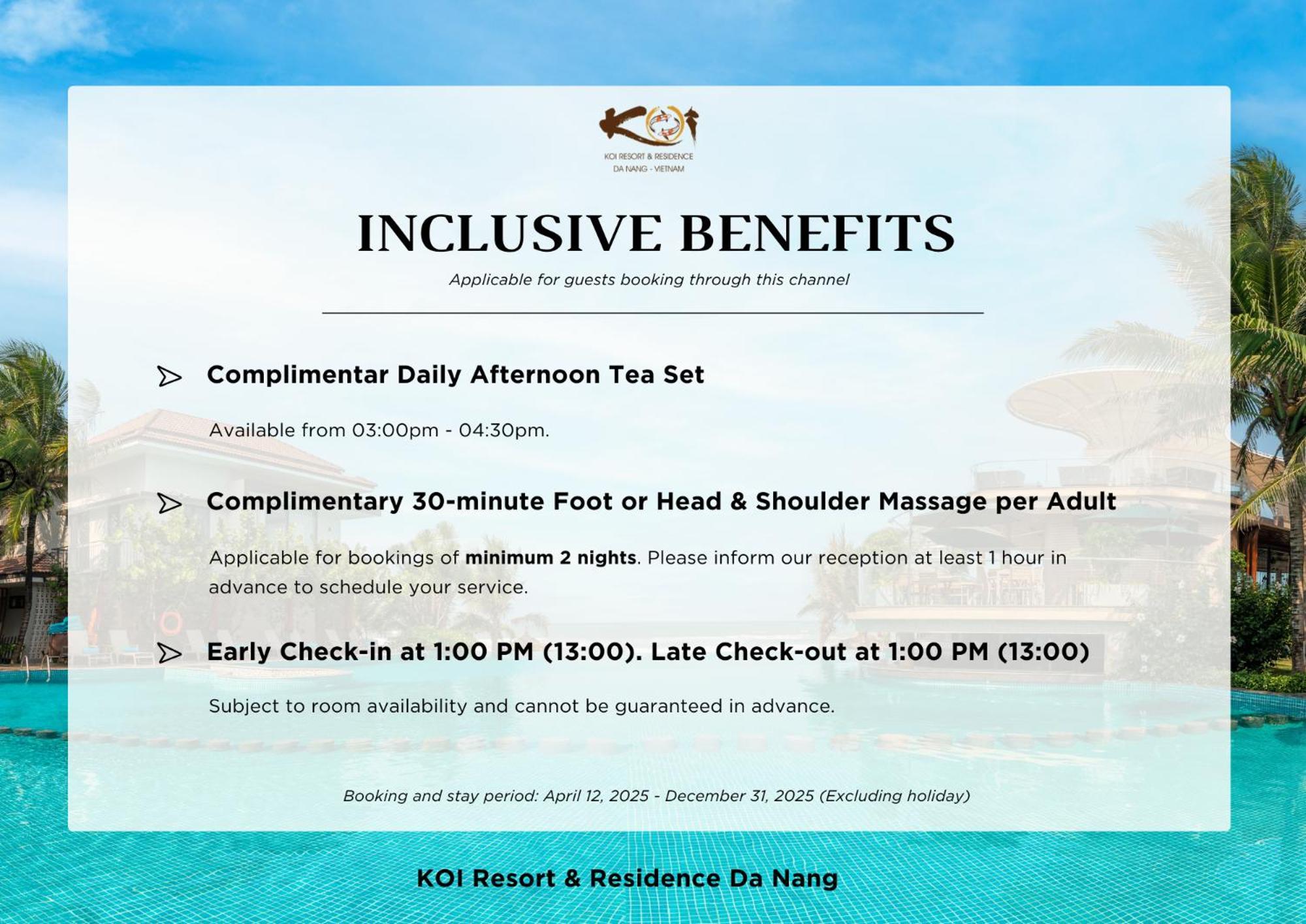 Koi Resort & Residence Da Nang Exterior foto
